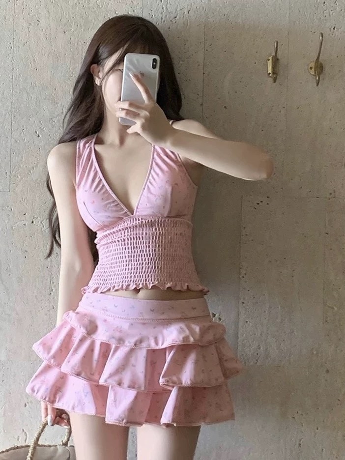 Skirts - Pakaian Wanita Musim Panas Baju Renang