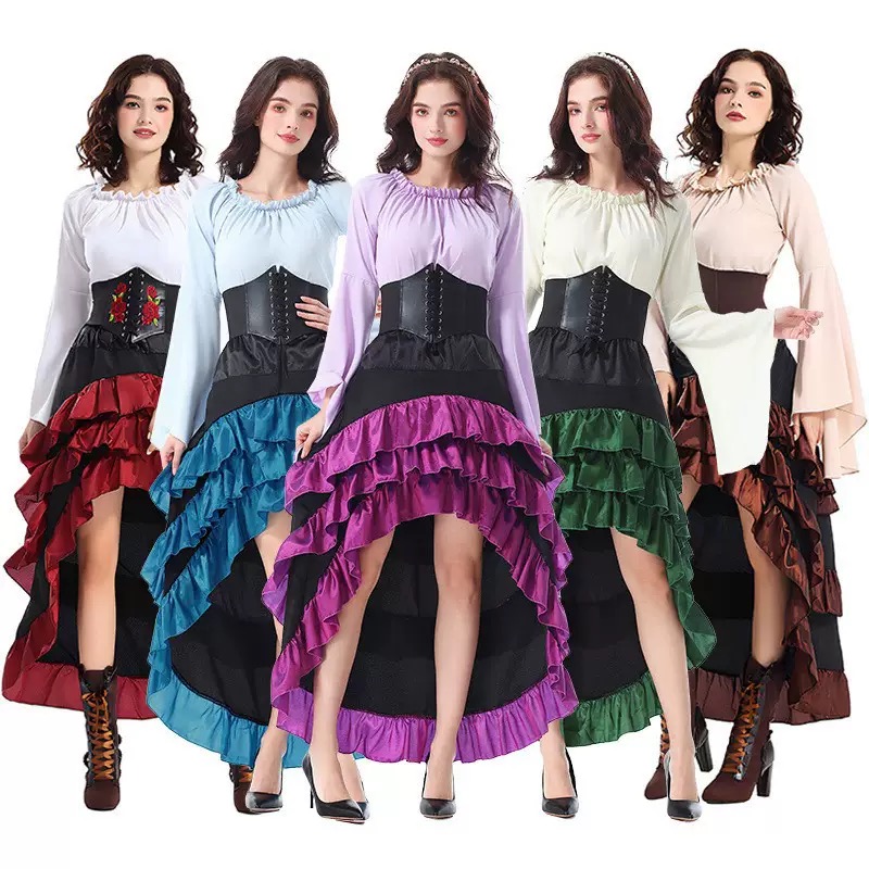 Dresses - Gaun Panjang dengan Model Depan Pendek