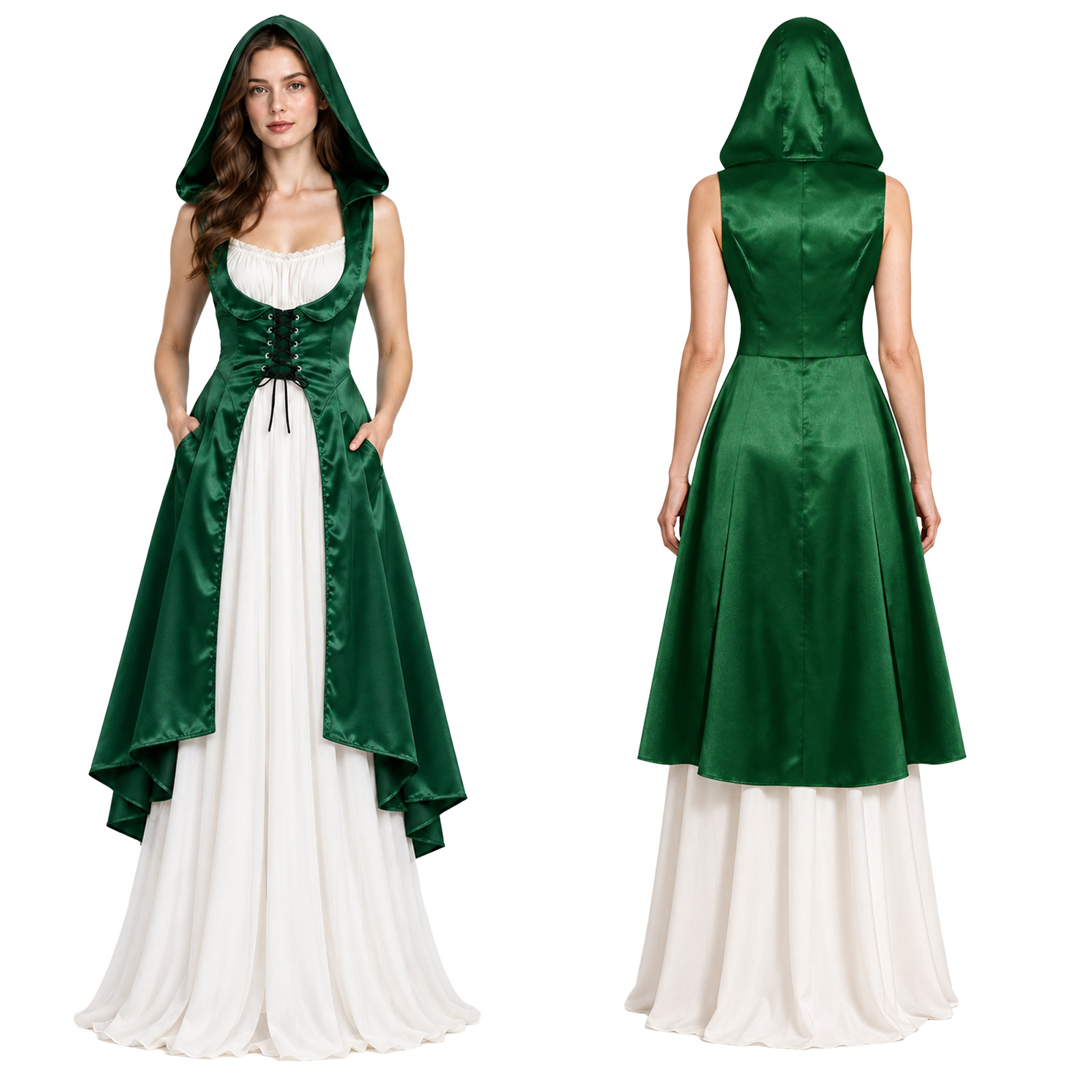 Gaun dengan potongan tinggi-re - Dresses ulasan dan harga