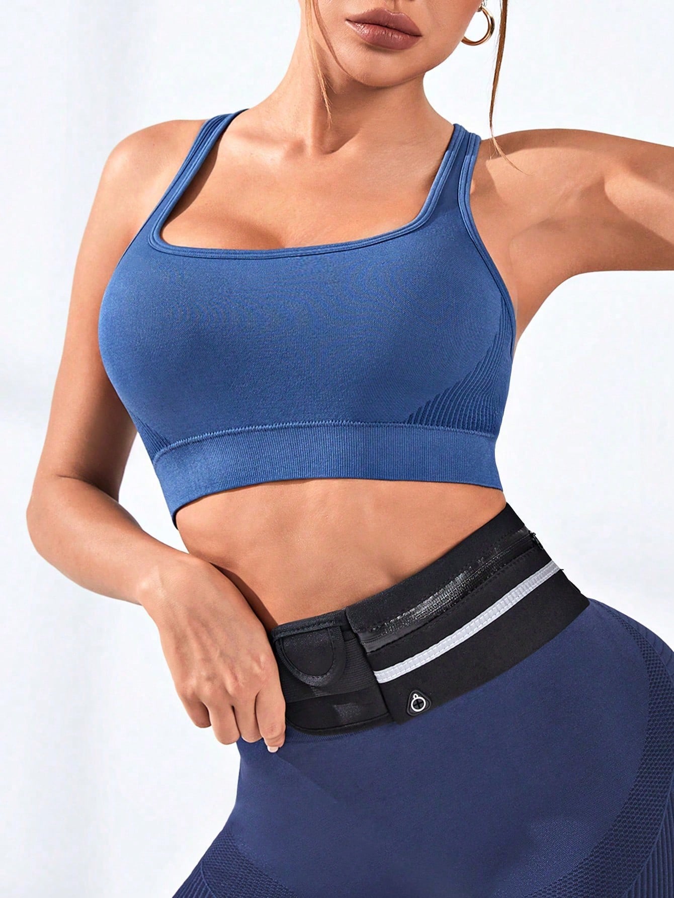 Bra Olahraga Wanita Tanpa Jahi - Seamless Ribbed Workout Tank Top ulasan dan harga