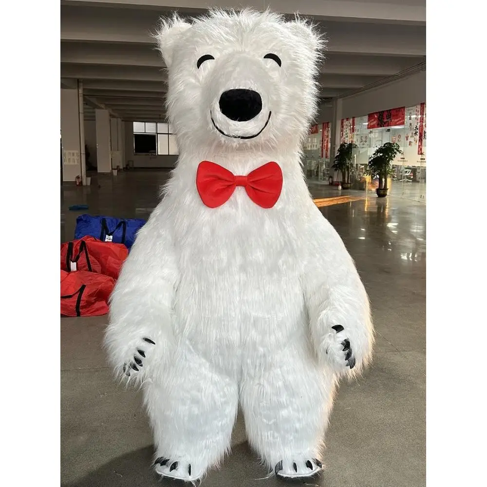 Kostum Maskot Beruang Kutub Pu - Dresses ulasan dan harga