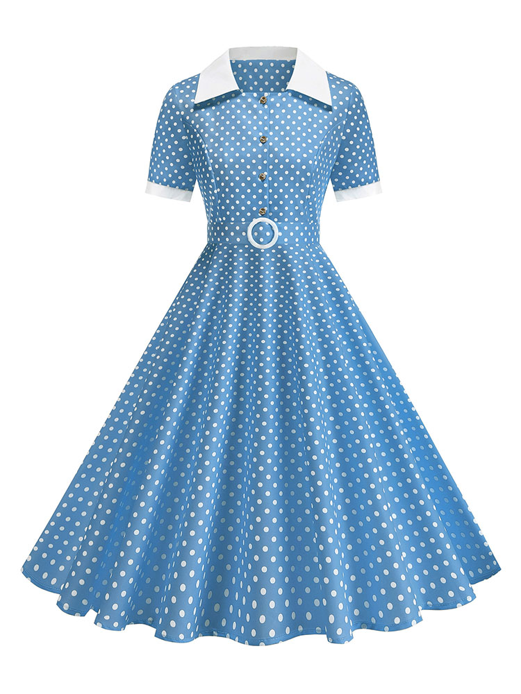 Gaun Musim Panas Wanita Vintag - French Vintage Floral Midi Dress ulasan dan harga