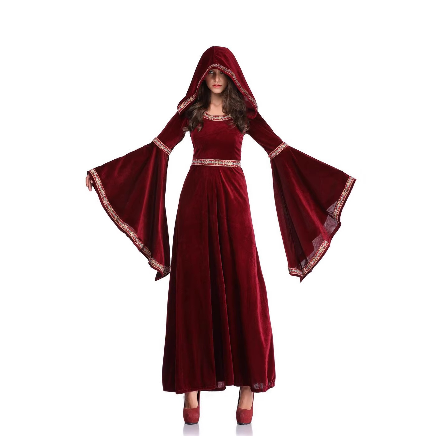 Gaun bergaya abad pertengahan  - Dresses ulasan dan harga