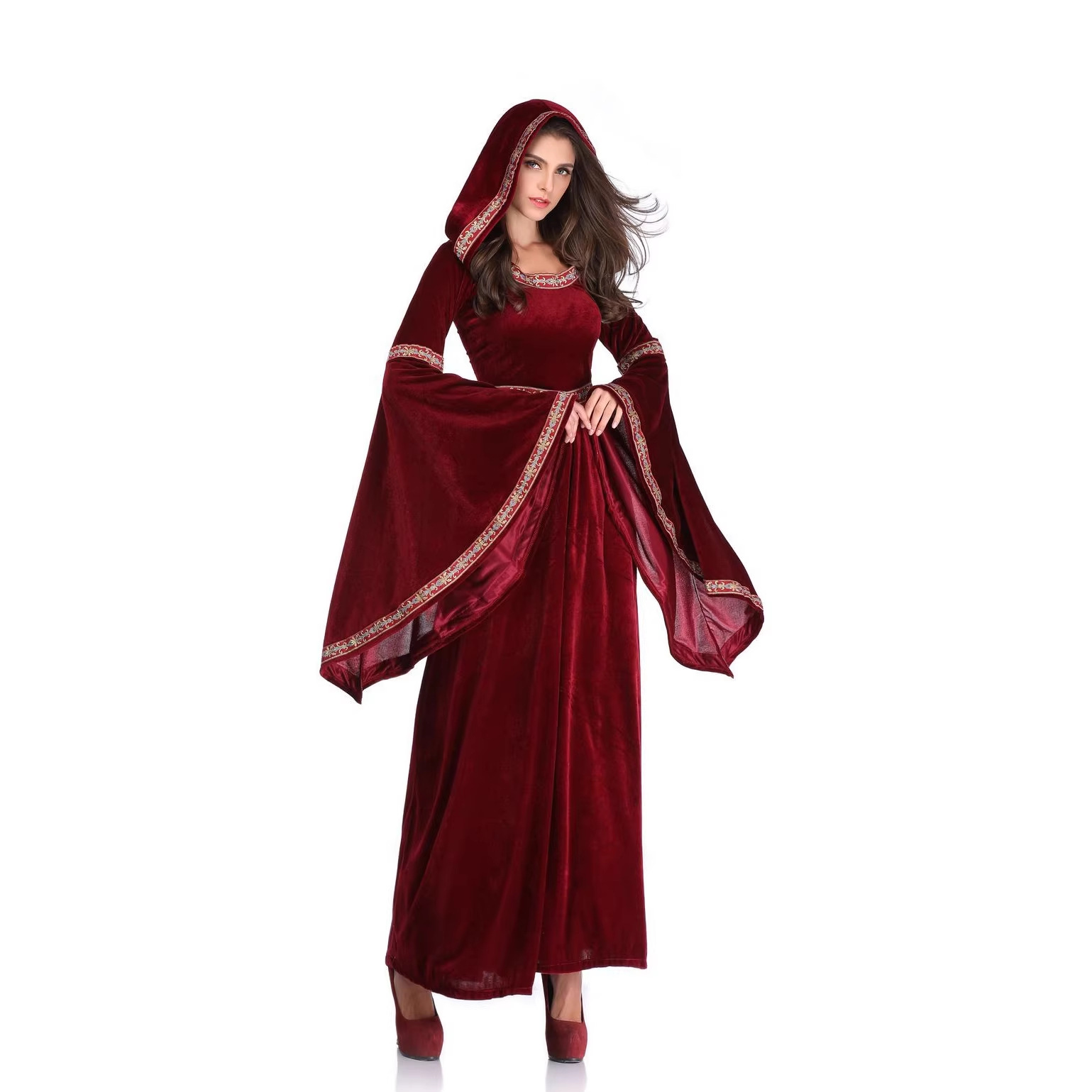 Gaun bergaya abad pertengahan  - Dresses ulasan dan harga