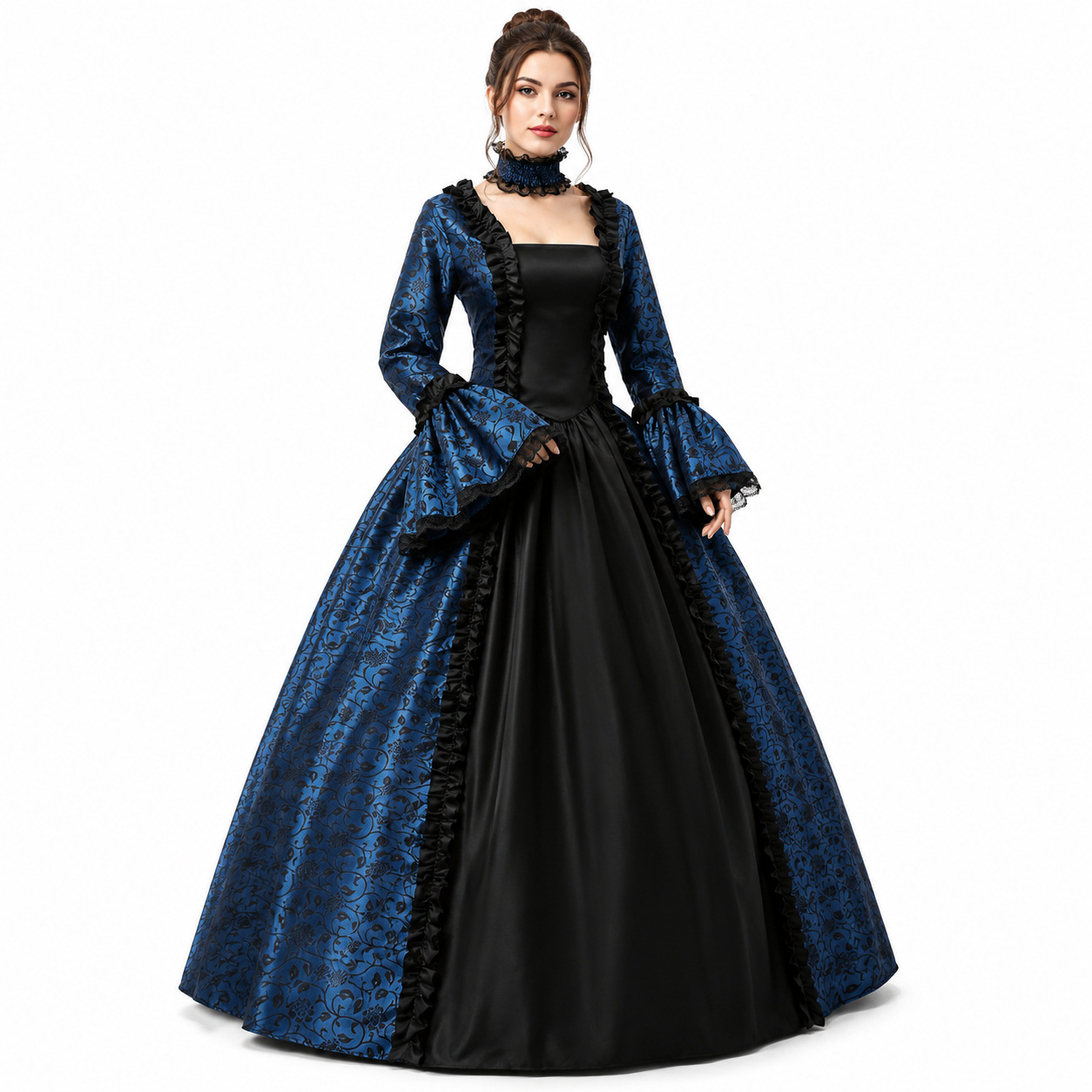 Gaun bergaya Gotik Abad Perten - Dresses ulasan dan harga