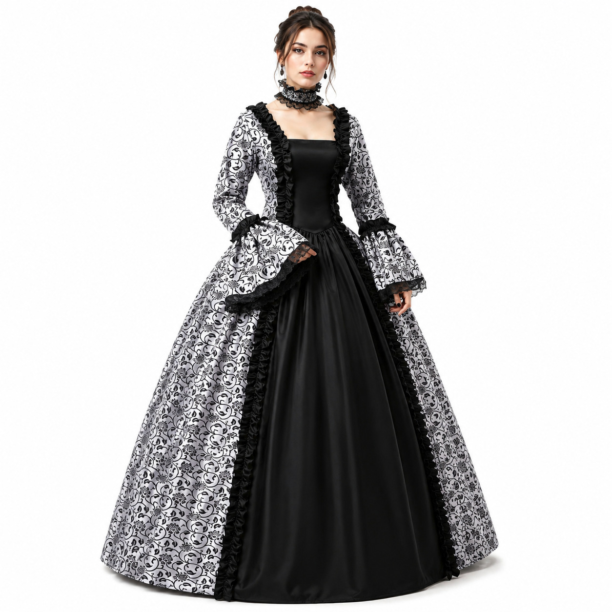 Gaun bergaya Gotik Abad Perten - Dresses ulasan dan harga